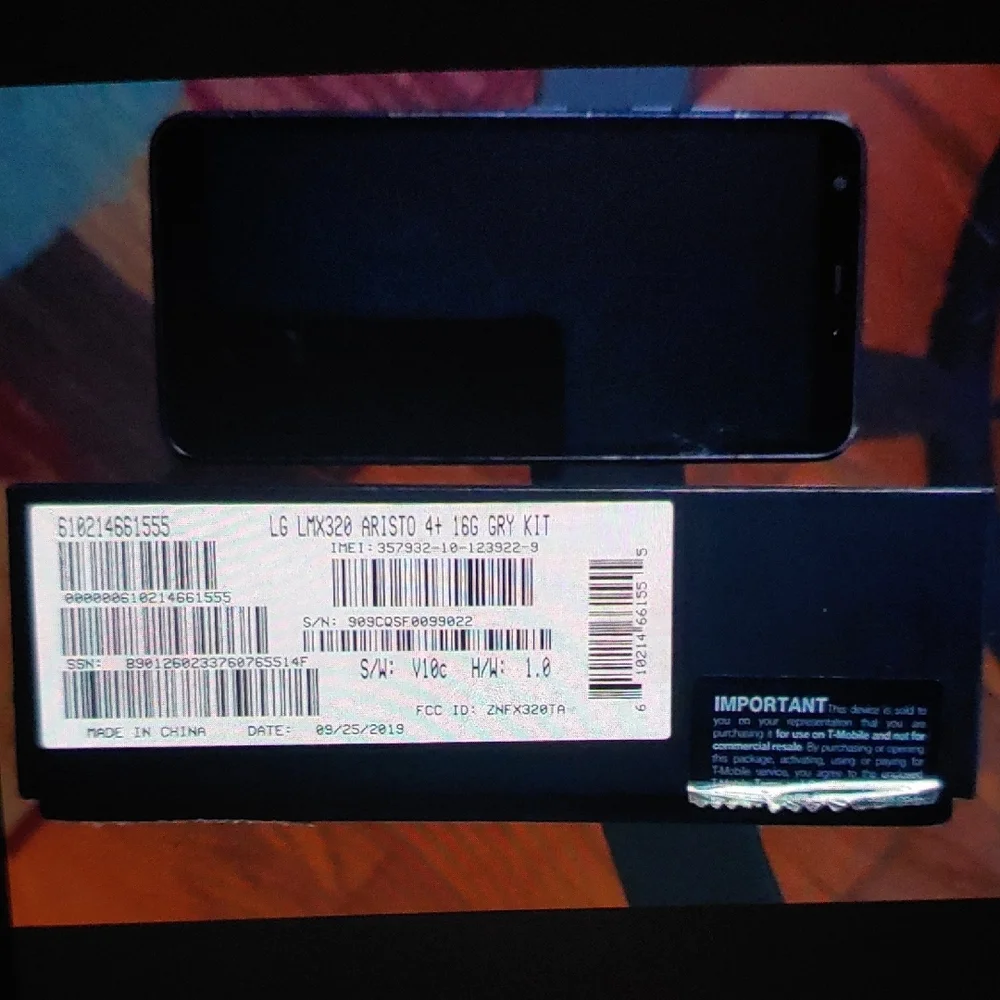 Aristo 4+ Black Smartphone